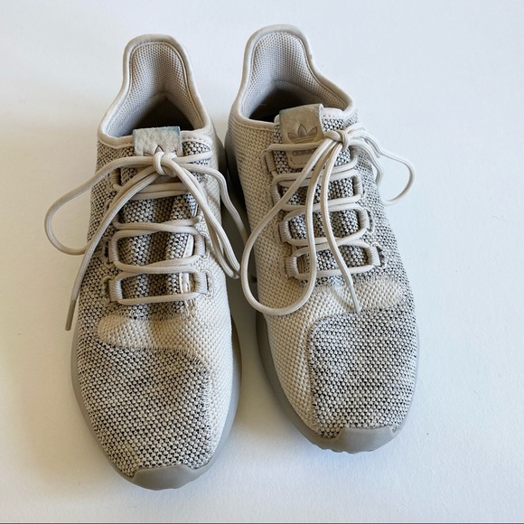 Adidas Tubular Knit Sneakers in Shadow Tan C012 - Picture 3 of 10